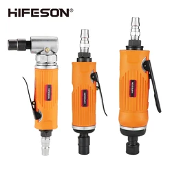 Hifeton – broyeur pneumatique 1/4 ", boîte à outils, broyeur à Air, broyeur, broyeur, graveur, outil de gravure, polisseuse pour outils pneumatiques 