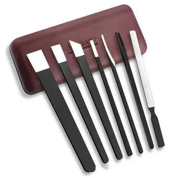 

Professional 7 pcs/set Stainless steel pedicure knife Dead Skin Calluses nail groove inlay Removal nail clippers Pedicure Set