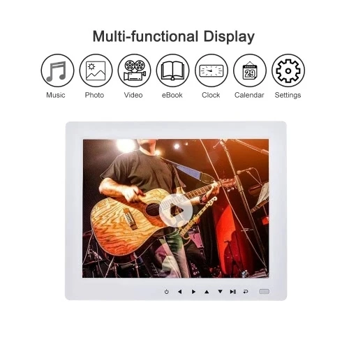  10 pollici HD Digital Photo Frame Desktop di Album/Immagine di Visualizzazione/1080 P MP4 Video/MP3