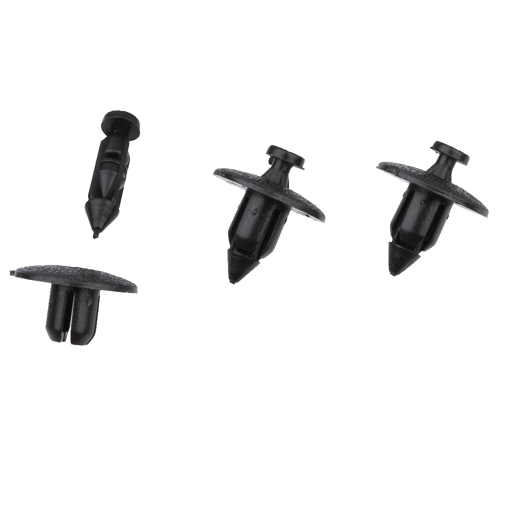 30pcs Bumper Radiator Mounting  Clips Fastener 8mm For Volvo  