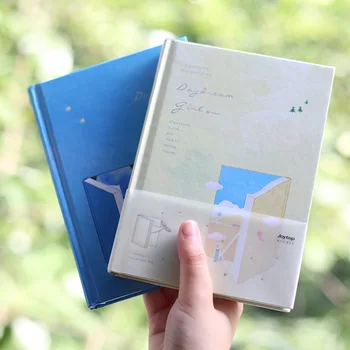 

"Daydream" Hard Cover Journal Diary Blank Art Papers Notebook School Study Planner Notepad Stationery Gift