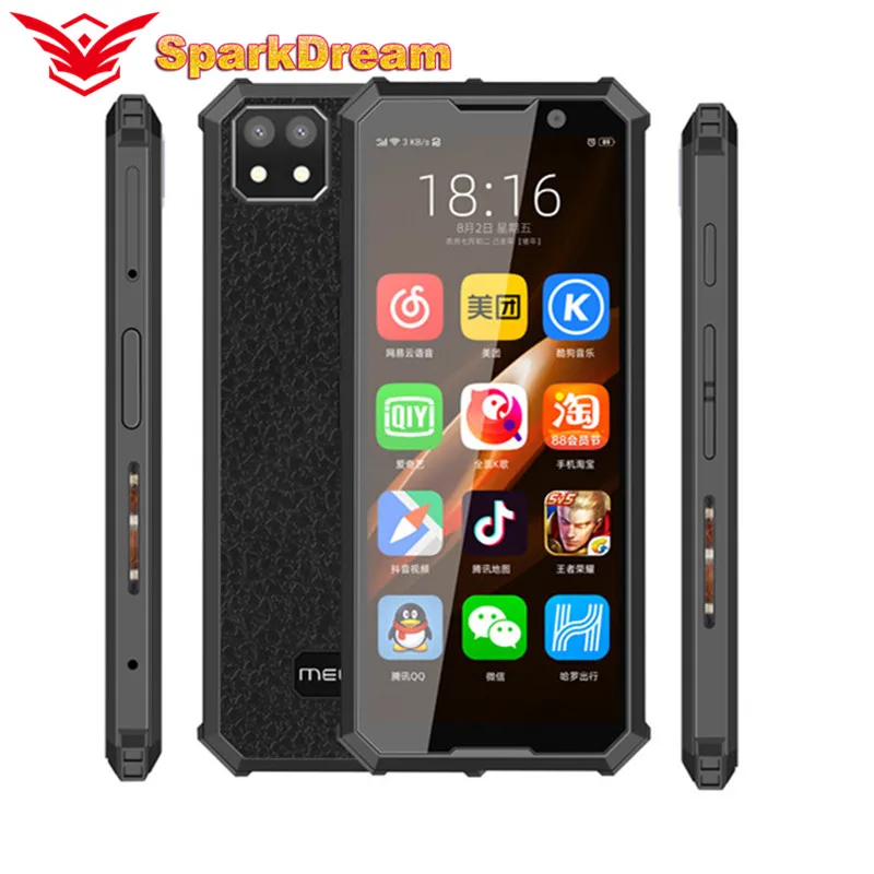 Смартфон Melrose 2019 года 1 гб/2 гб 8 гб/32 4G Lte MTK6739V четыре ядра Android сканер отпечатка
