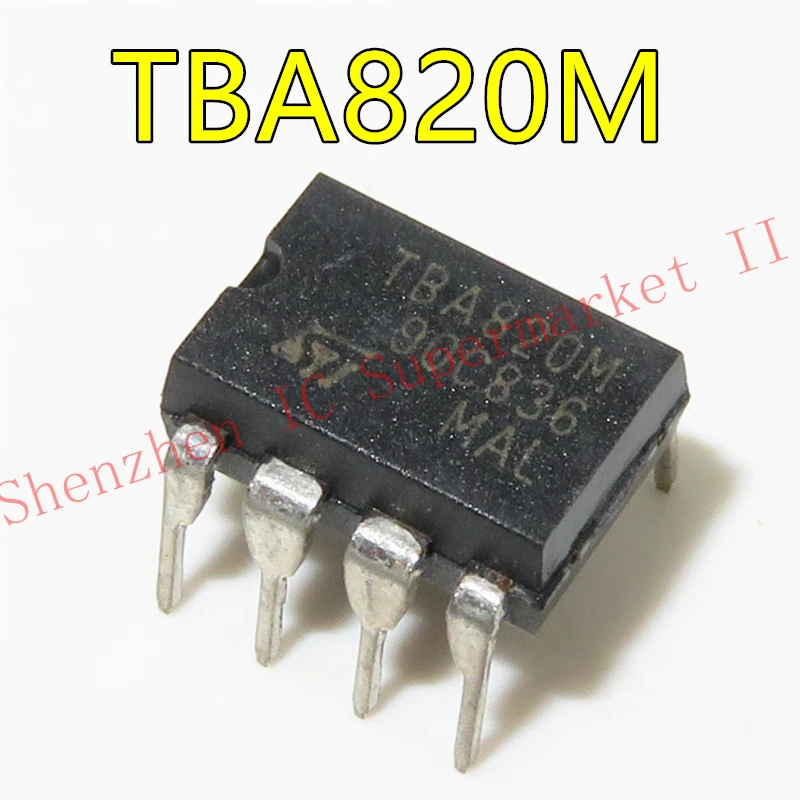 TBA820M Новый аудио усилитель мощности 8-контактный DIP | Электронные компоненты и