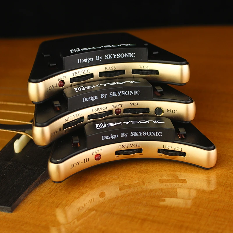 

skysonic JOY-1 , JOY-2, JOY-3 assembling drawing of the under saddle pickup