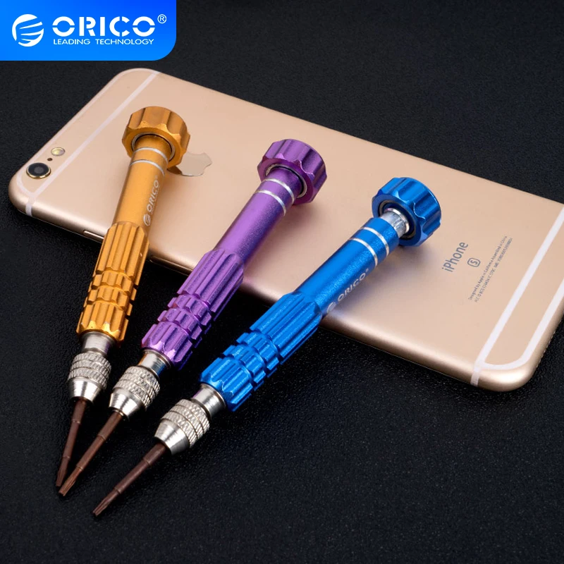 ORICO 5 in 1 Screwdriver Set Repair Tools Kit For iPhone Cellphone Precision Screwdriver Repair Kit Accessory For Celular Phone afbeelding
