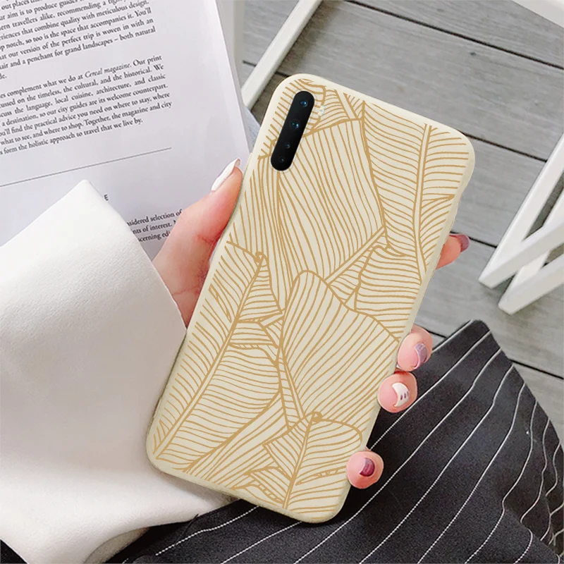 flip cover For OnePlus Nord Case 6.44" Phone Cover Soft Silicone Cases For One Plus Nord OnePlusNord 1+Nord Flower Protective Fundas Cover iphone waterproof bag Cases & Covers