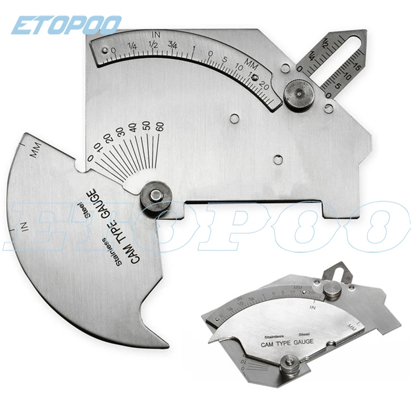 Серебряный мост Cam Gauge Тест Ulnar 2 &quot/ 50 мм Mayitr Нержавеющая Сталь Сварочный датчик