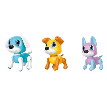 

Cartoon Robot Dog Gesture Sensor Hand Control Induction Following RC Cute Tracker Gift Toy for Christmas