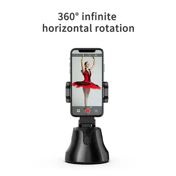 

Auto Smart Shooting Selfie Stick 360 degree Object Tracking Holder Photo Follower Rotation Face Tracking Camera Phone Holder