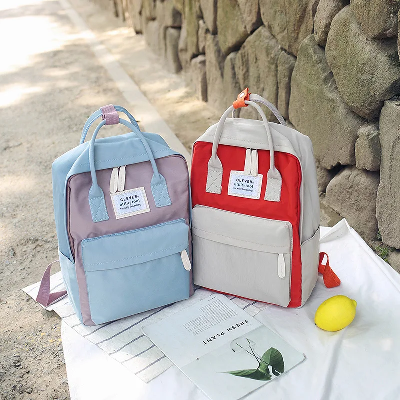 

Backpack Schoolbag Teenagers Waterproof Oxford Primary School Bags Girls Student Laptop Backpack Travel Bag Mochila