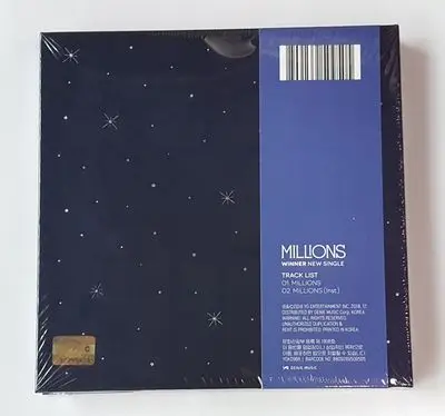 [MYKPOP]~ Официальный~ ПОБЕДИТЕЛЬ одномиллионный альбом CD набор KPOP вентиляторы коллекция-SA19082608 - Цвет: BLUE Ver