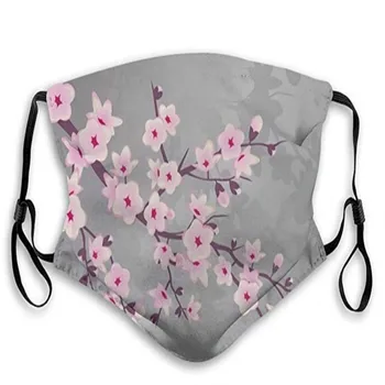 

Fashion Printing Dusrproof Windproof Fog Haze Can Put Filter Topma$k Pm25 Filter Face Cover Fashion Print Mascarillas Adult