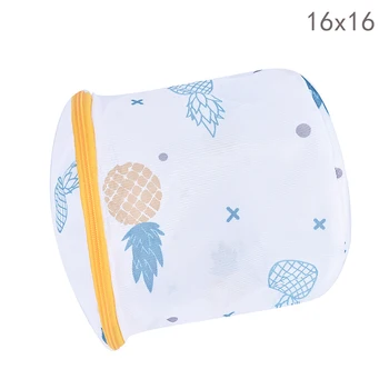 

Polyester Zippered Mesh Laundry Bag Washing Net Bag For Underwear Sock Washing Machine Pouch Clothes Bra Bags