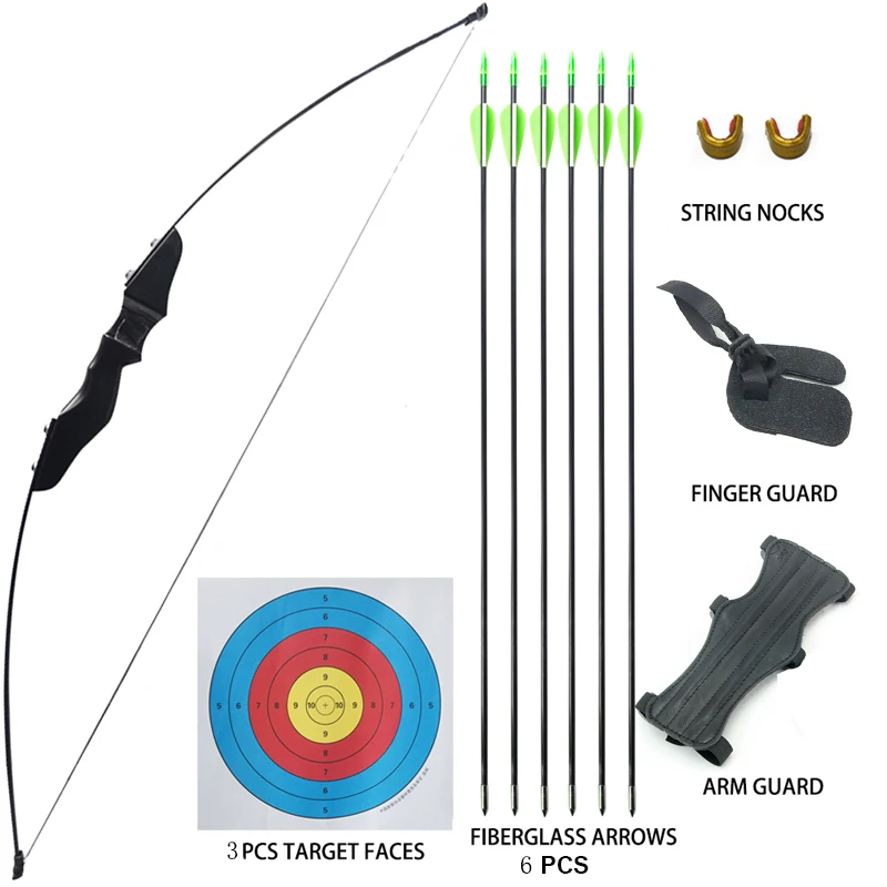 3PCSArchery-Recurve-Takedown-Bow-and-Arrow-Set-30lbs-for-Youth-Adult-Beginners-Training