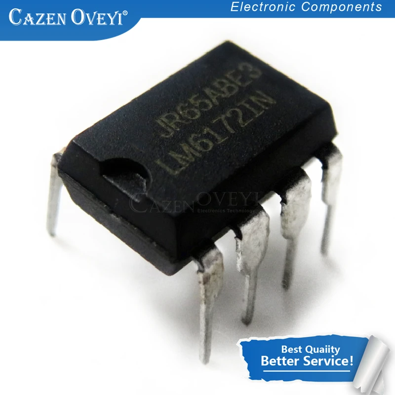 1pcs/lot LM6172IN DIP-8 LM6172 High speed operational amplifier Dual Speed Low Pwr Amp new original In Stock | Электронные