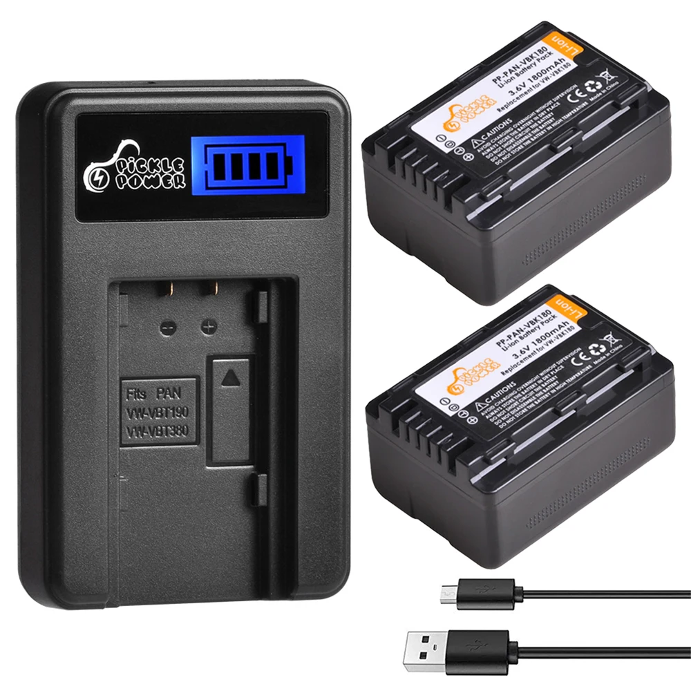 Bateria + Carregador para Panasonic LCD HC-V10K