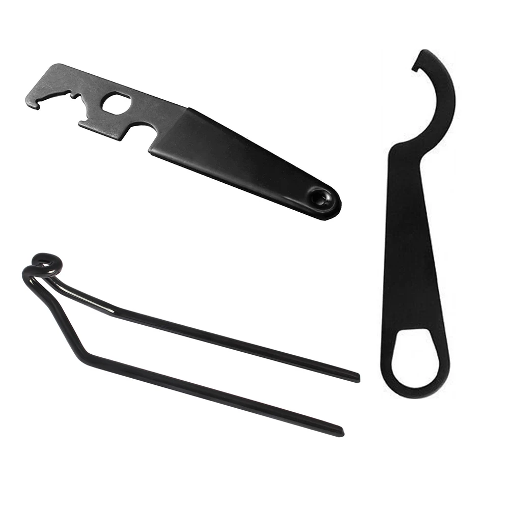 

Tactical AR15 Removal Wrench Forearm Disassembly Gunsmith Tool Delta Barrel Nut Ring Handguard Removal Wrench for Hunting