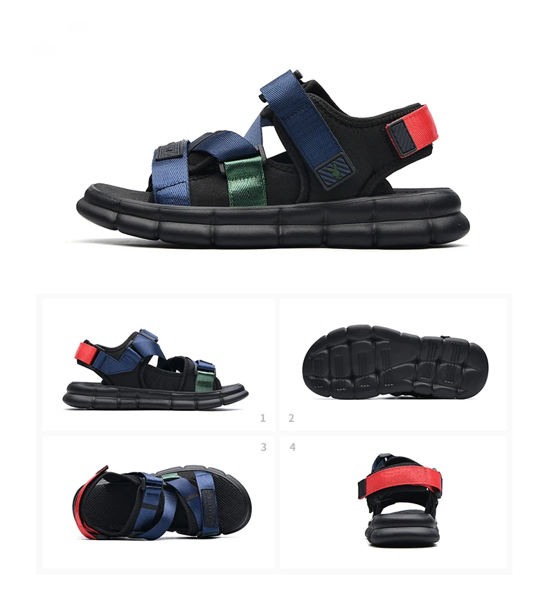 PLAYBOY Men's Sandals Summer New Casual Outdoor Men's Shoes Beach Trend Lightweight Breathable Non-slip Sandal men PL613077