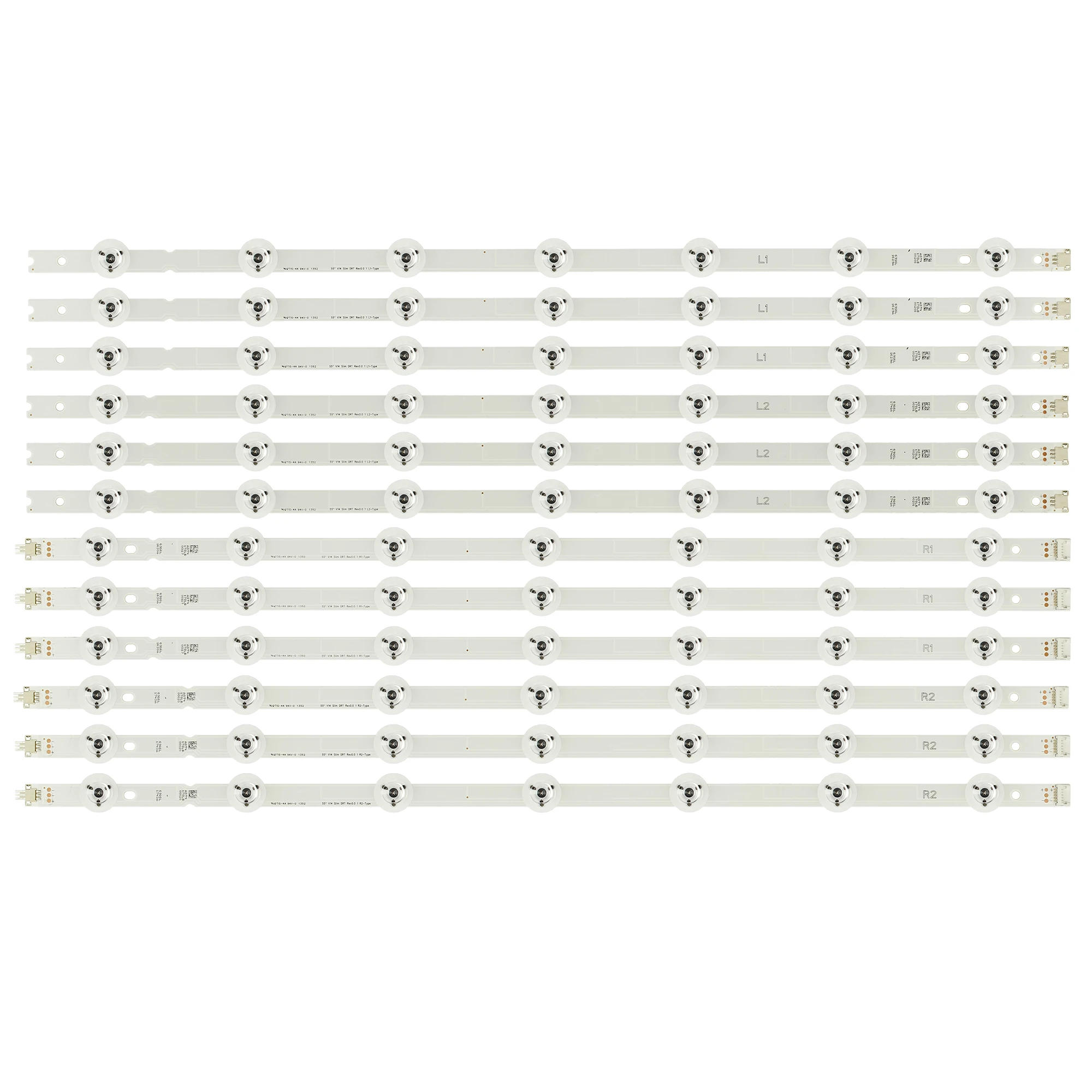 Faixa de Luz Led para Retroiluminação de Monitor lg 55lb700v 55lb675v 55lb690v 55lb700v 55lb720v 55lb730v