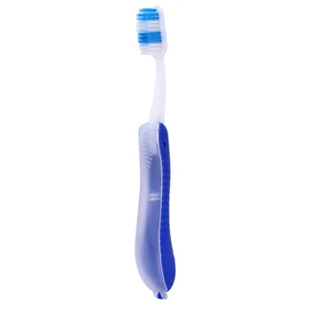 

Portable Dark Blue Folding Toothbrush Compact Foldable Teeth Brush Travel Camping Hiking Fold ToothBrush Outdoor Tooth Brushes