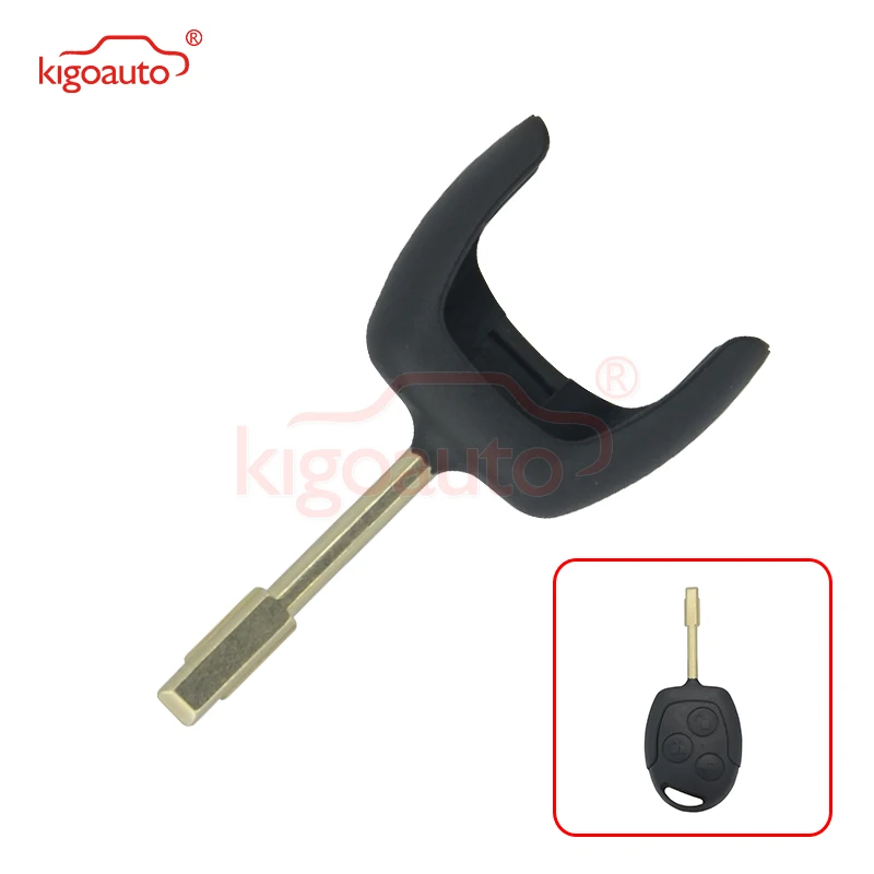 Kigoauto Remote Key Head Blade Uncut For Ford 2/3 Button (Horseshoe Round) FO21