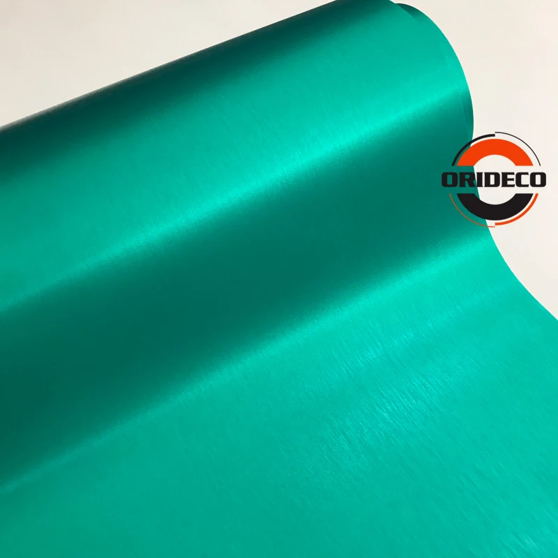 teal blue brushed metallic vinyl car sticker 3