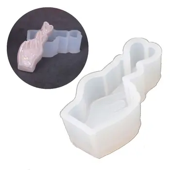

Love Heart Hand Posture Mould Epoxy Resin Silicone Mold Soap Cake Jewelry Making Dried Flower Resin Decorative DIY Hand Crafts