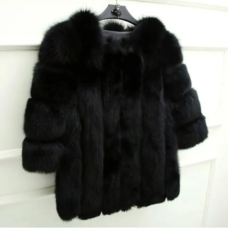 Bonnie Forest роскошные женские теплые толстые искусственный мех пузырь пальто с мехом, женские зимние сапоги из искусственного меха с длинным рукавом Длинные пальто с мехом, куртка, верхняя одежда