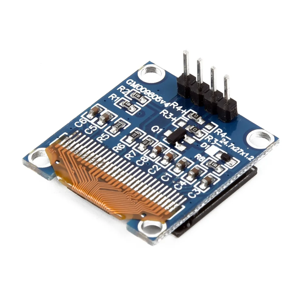 DC3.3V-5V OLED ЖК-дисплей модуль разрешение платы IEC IIC интерфейс компоненты