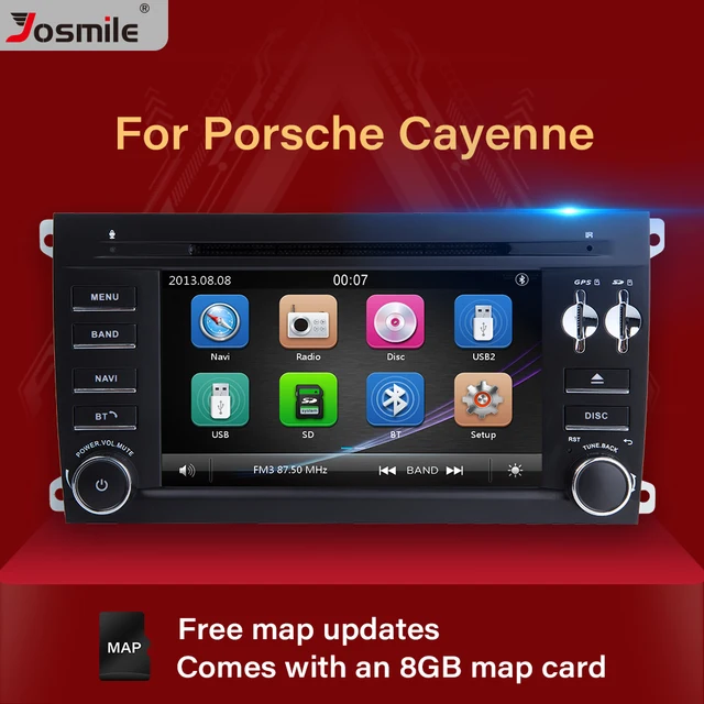 $US $142.62 2 Din Car DVD Player Radio For Porsche Cayenne Multimedia 2003 2004 2005 2006 2007 2008 2009 2010 G