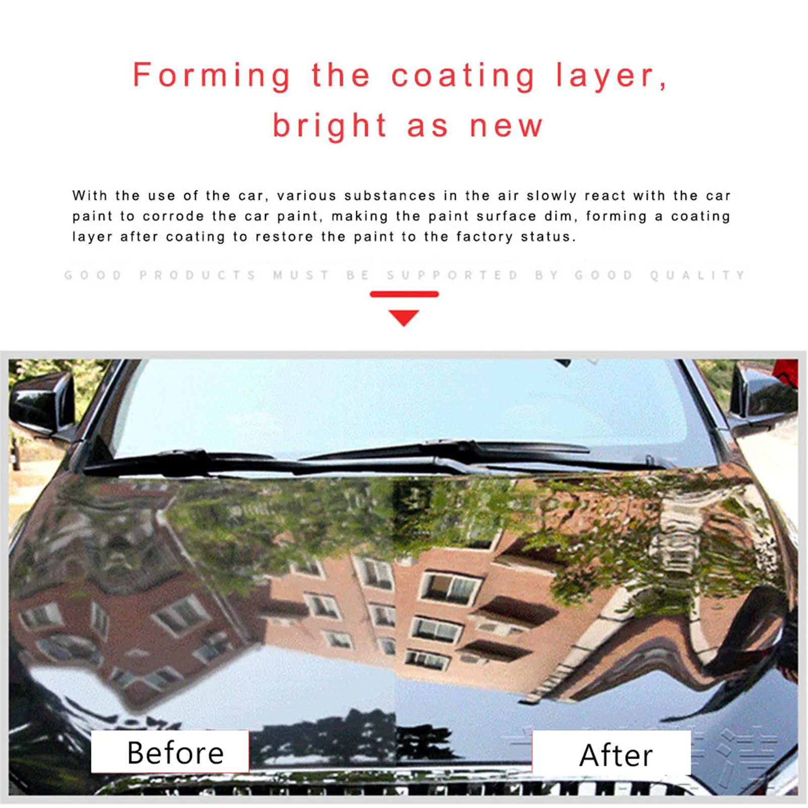 500ml Automotive Ceramic Coating Nano Glass Plated Crystal Liquid Hydrophobic Coating Car Polish Clean spray Paint Agent