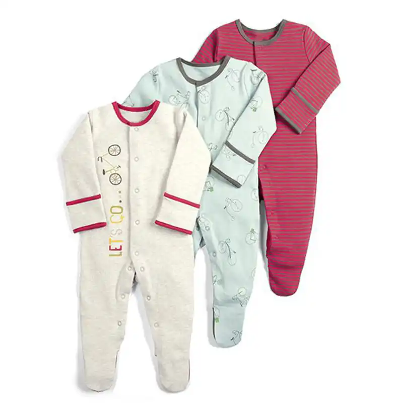 newborn sleepsuit set