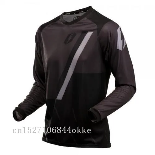 Футболка для мотокросса, подходит для L3 домино, рубашка для испытаний, рубашка для горного велосипеда, DH, MX, мотоциклетная одежда для бездорожья