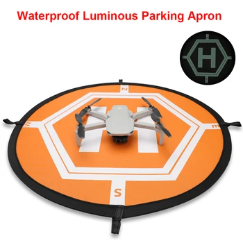 

Waterproof Luminous Parking Apron 55cm Dual Use Landing Pad For DJI Mavic 1/2/Mavic Air 2/Phantom 3 Universal Drone Accessories
