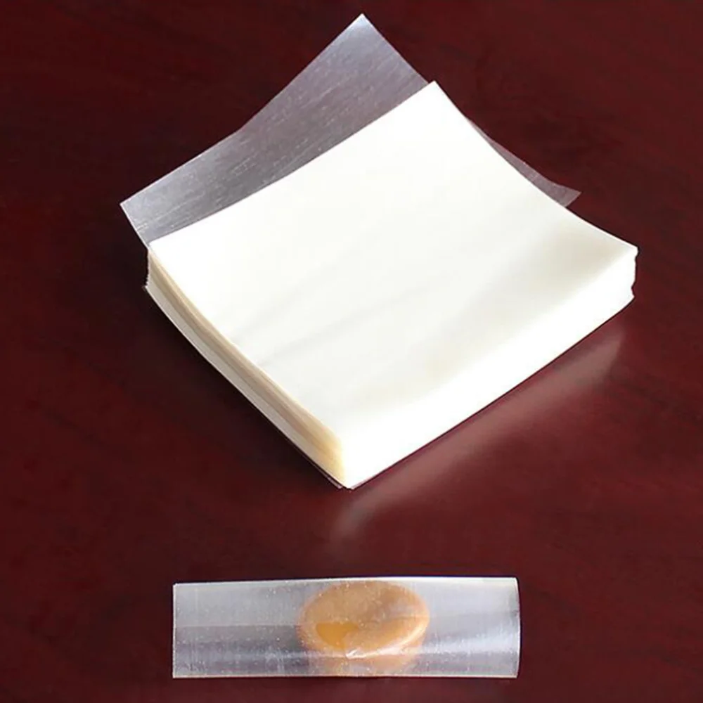 

1500pcs Glutinous Rice Paper Practical Edible Safe Nougat Wrapper Baking Paper For Desserts Candy Paper For Home Party Shop