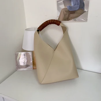 

2020 Hot Ins New Casual Women Bags Set Ladies Small Shoulder Bag High Quality PU Leather Female Triangle Handbags Whole Sale