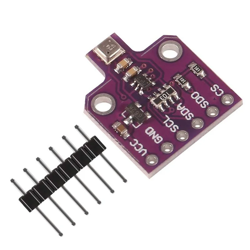 1pc BME680 Digital Temperature Humidity Pressure Sensor Breakout Board For Arduino Raspberry Pi ESP8266 3~5VDC | Электронные