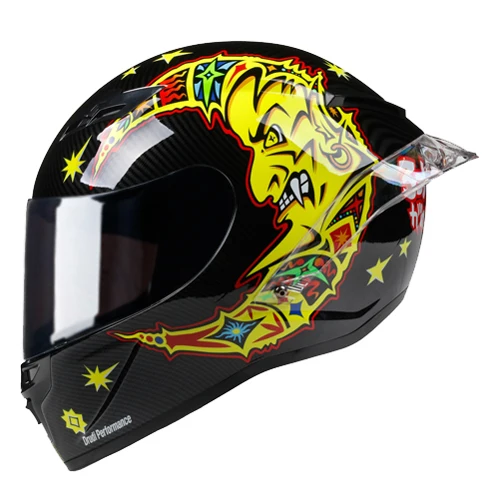 Moto rcycle полный шлем для лица capacete de moto cicleta DOT одобренный moto cross off road cascos de moto шлем для гонок - Цвет: 2