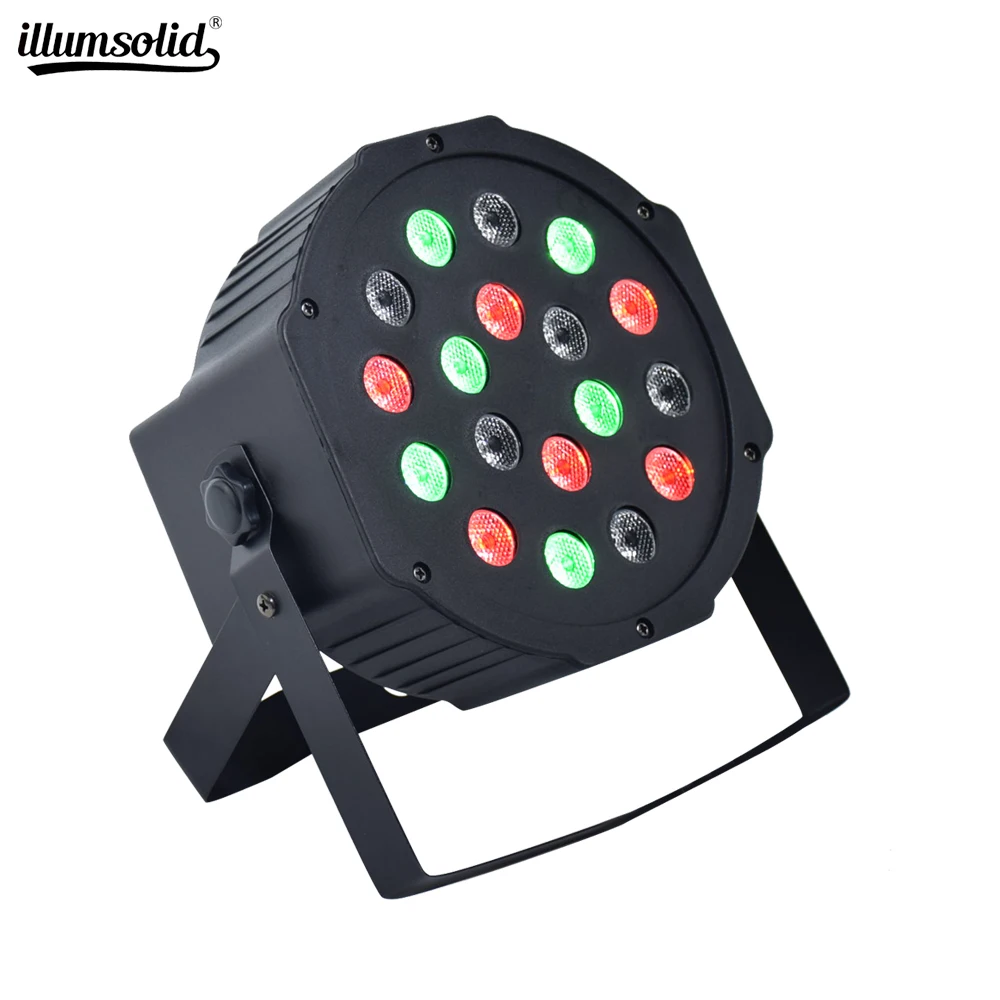 

Led Stage Per 18 RGB Sound Activated DMX dj light for Wedding Birthday Home Party