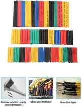  164pcs Set Polyolefin Shrinking Assorted Heat Shrink Tube Wire Cable Insulated Sleeving Tubing Set 