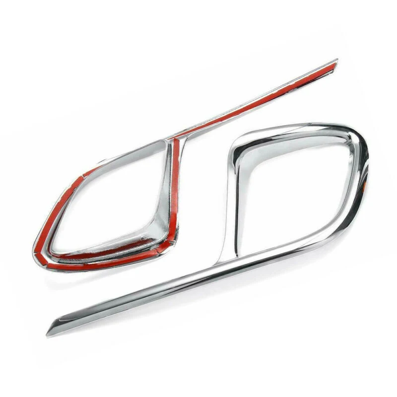 Серебряный пластиковый противотуманный светильник 49x23x5 мм для Toyota Highlander