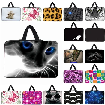 

Neoprene Laptop Carry Bag Handle Case For Macbook Acer Sony Dell 10 12 13 14 15 17 15.6 13.3 inch Notebook Chromebook PC Fundas