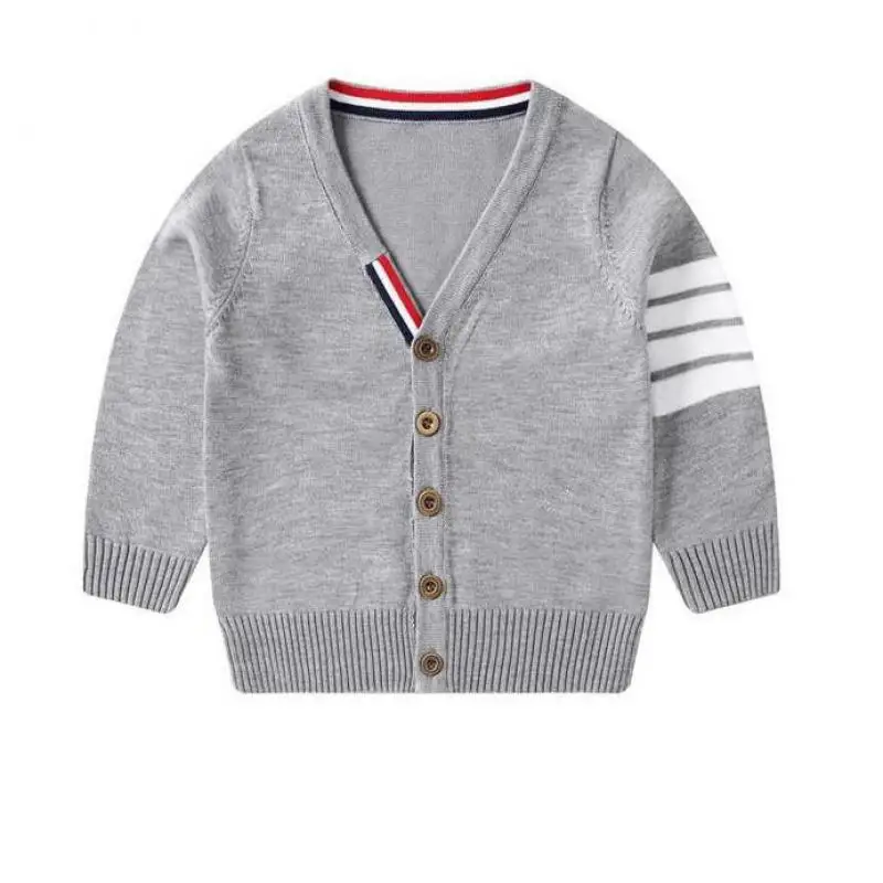 Baratos Danmoke niño pequeño suéter primavera otoño bebé niños Pullover abrigo de lana para niños de 2 a 6 años