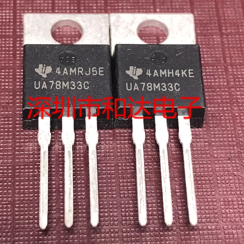 5 шт. UA78M33C UA78M33CKC TO-220