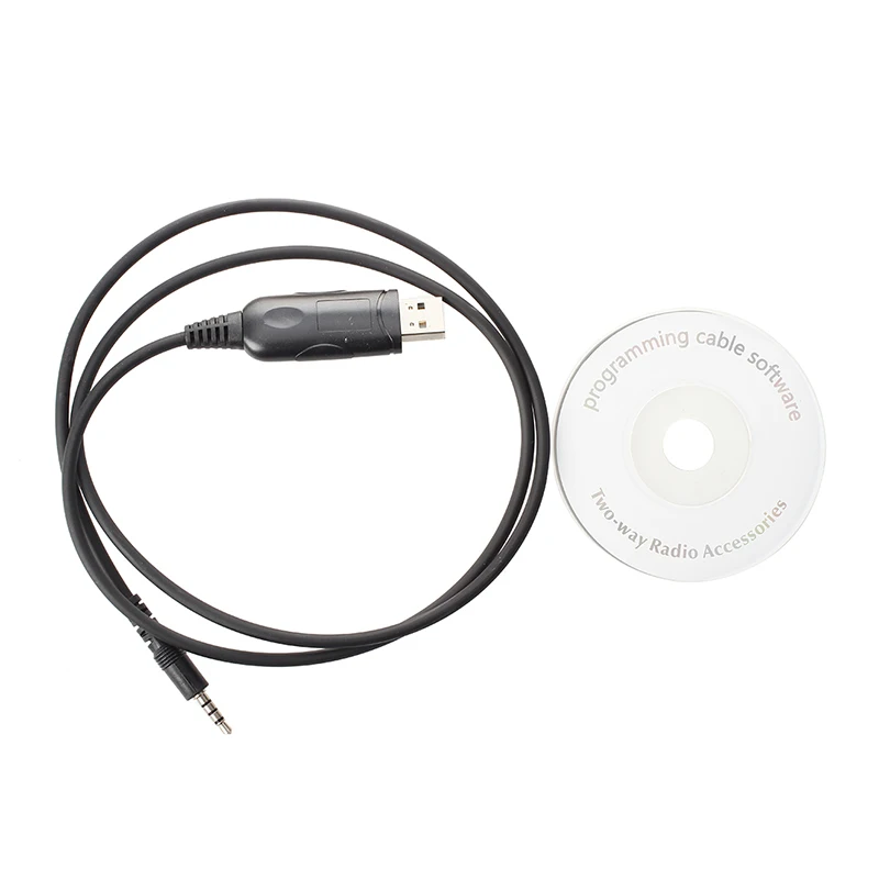 

USB Programming Cable + Driver Software CD for VX-5R Black