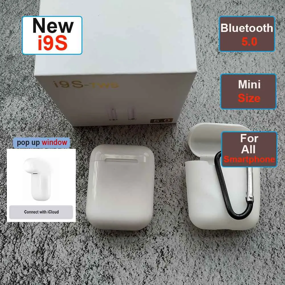 

i9s i7s TWS Twins Wireless Earbuds Mini Bluetooth V5.0 Stereo Headset PK i10 i11 i12 i20 i13 i15 i18 TWS For all smart phone