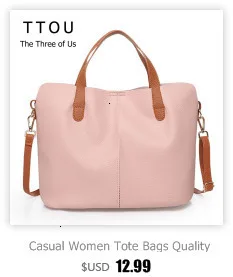 TTOU Женская мода сумки на плечо для женщин дизайнерские водонепроницаемые нейлоновые сумки на молнии кошельки сумка через плечо
