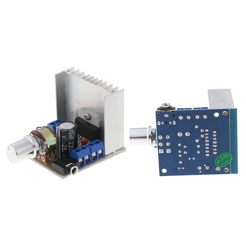 AC/DC 12V TDA7297 2x15W цифровой аудио усилитель DIY Kit двухканальный модуль