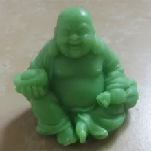 3D Будда Свеча Плесень мыло Форма Maitreya Будда силиконовые формы для изготовления свечей