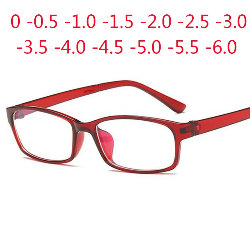 0 0 5 1 1 5 2 2 5 3 3 5 4 5 6 Finished Myopia Glasses Men Short Sight Eyewear Blue Coated Women Diopter Eyeglasses Women S Reading Glasses Aliexpress